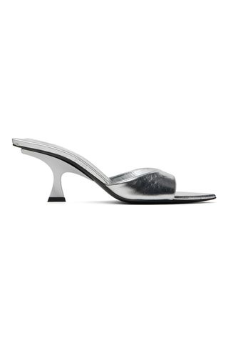 The Attico Silver Bes Mules