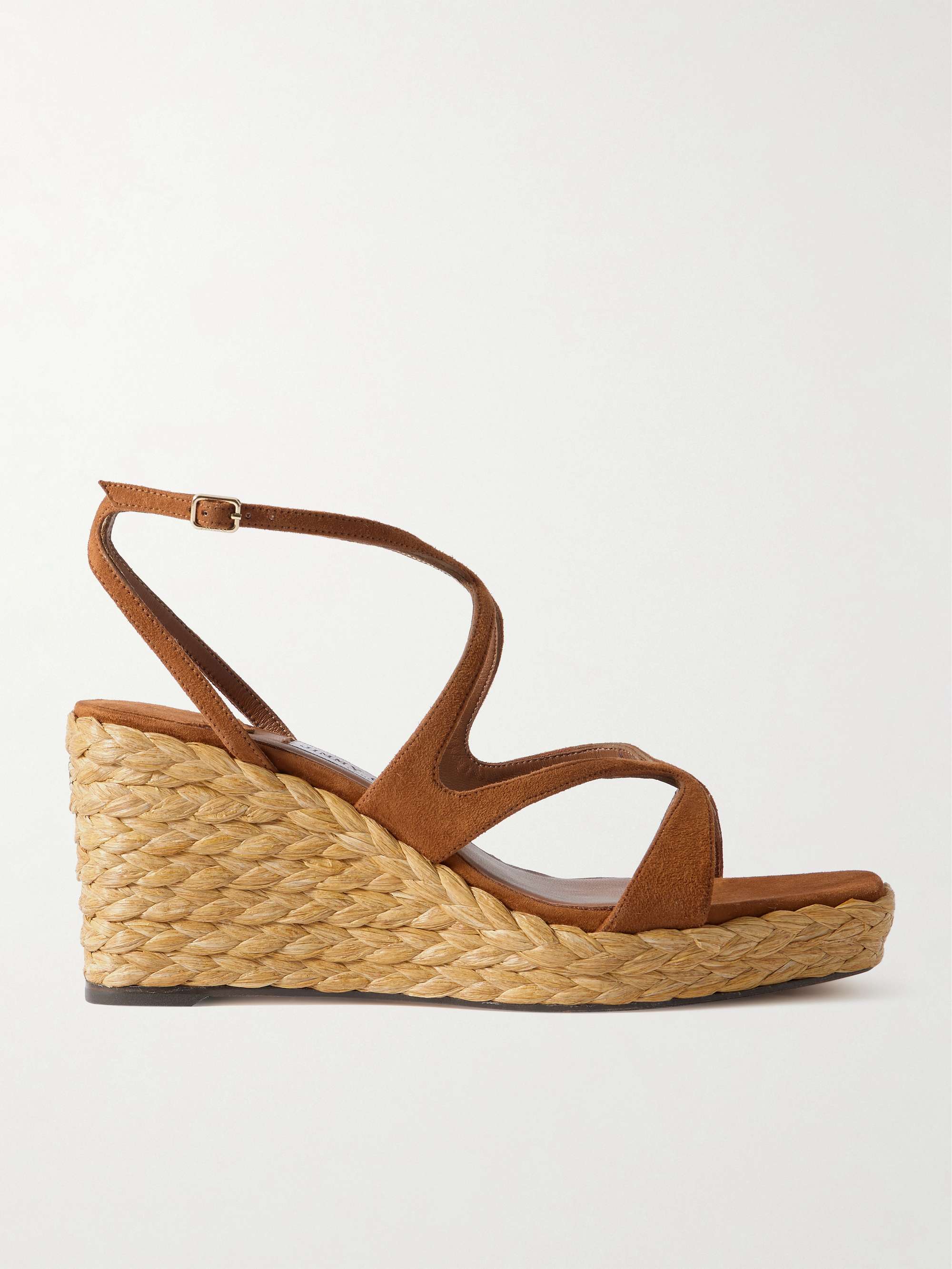 Ayla 85 Suede Platform Espadrilles