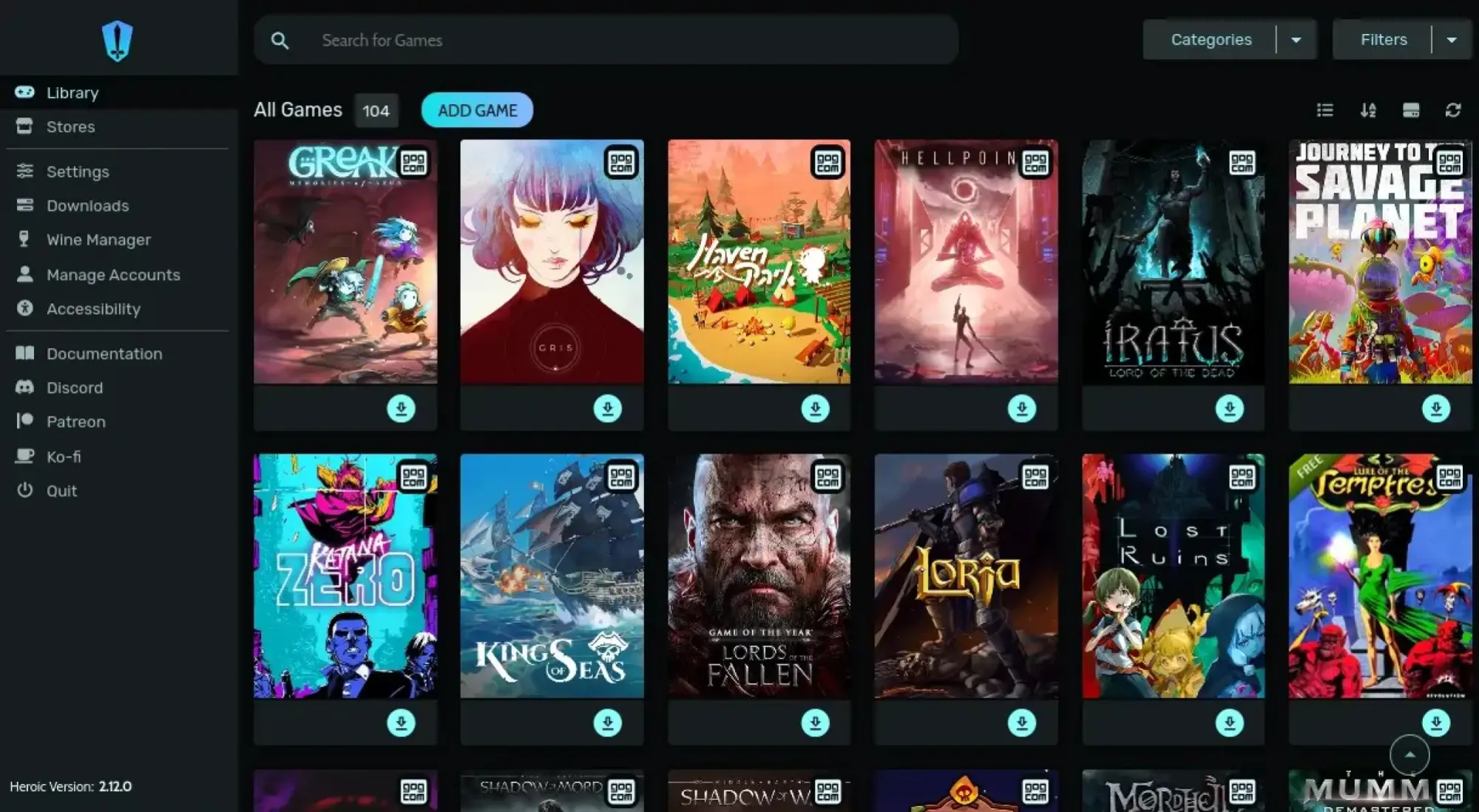 Heroic Launcher