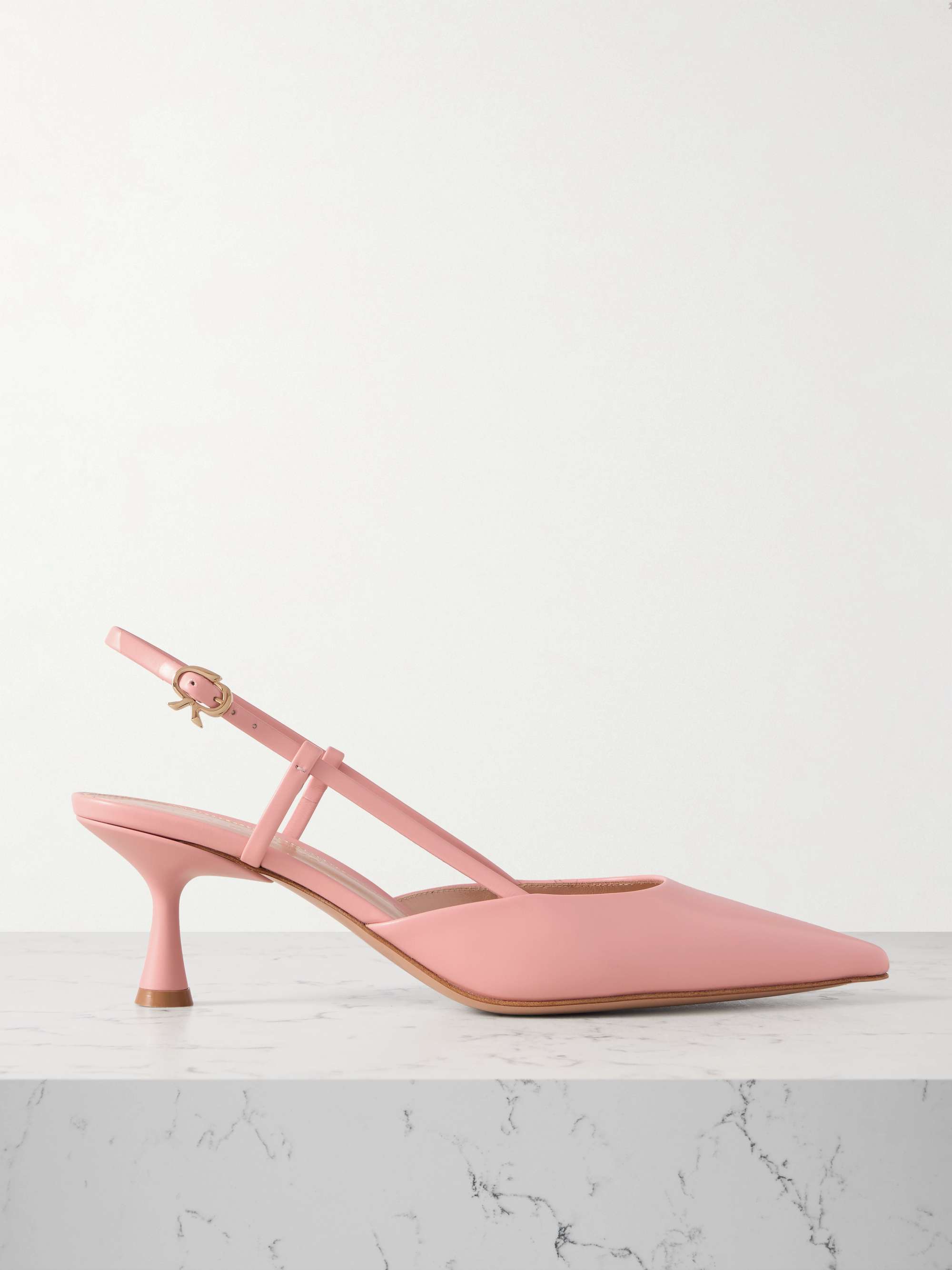 Ascent 55 Leather Slingback Pumps