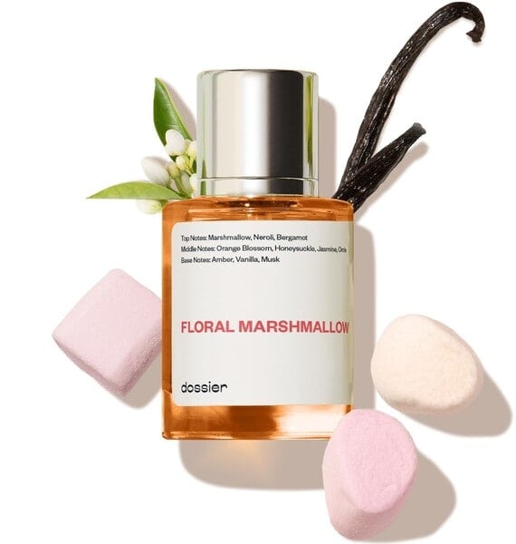 Dossier Floral Marshmallow