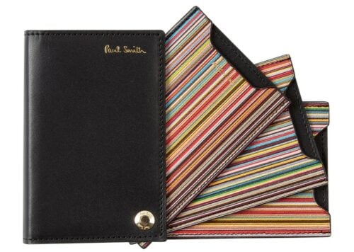 Paul Smith Signature Stripe Interior Pivot Card Holder