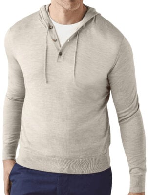 Luca Faloni Fine Silk-Cashmere Hoodie