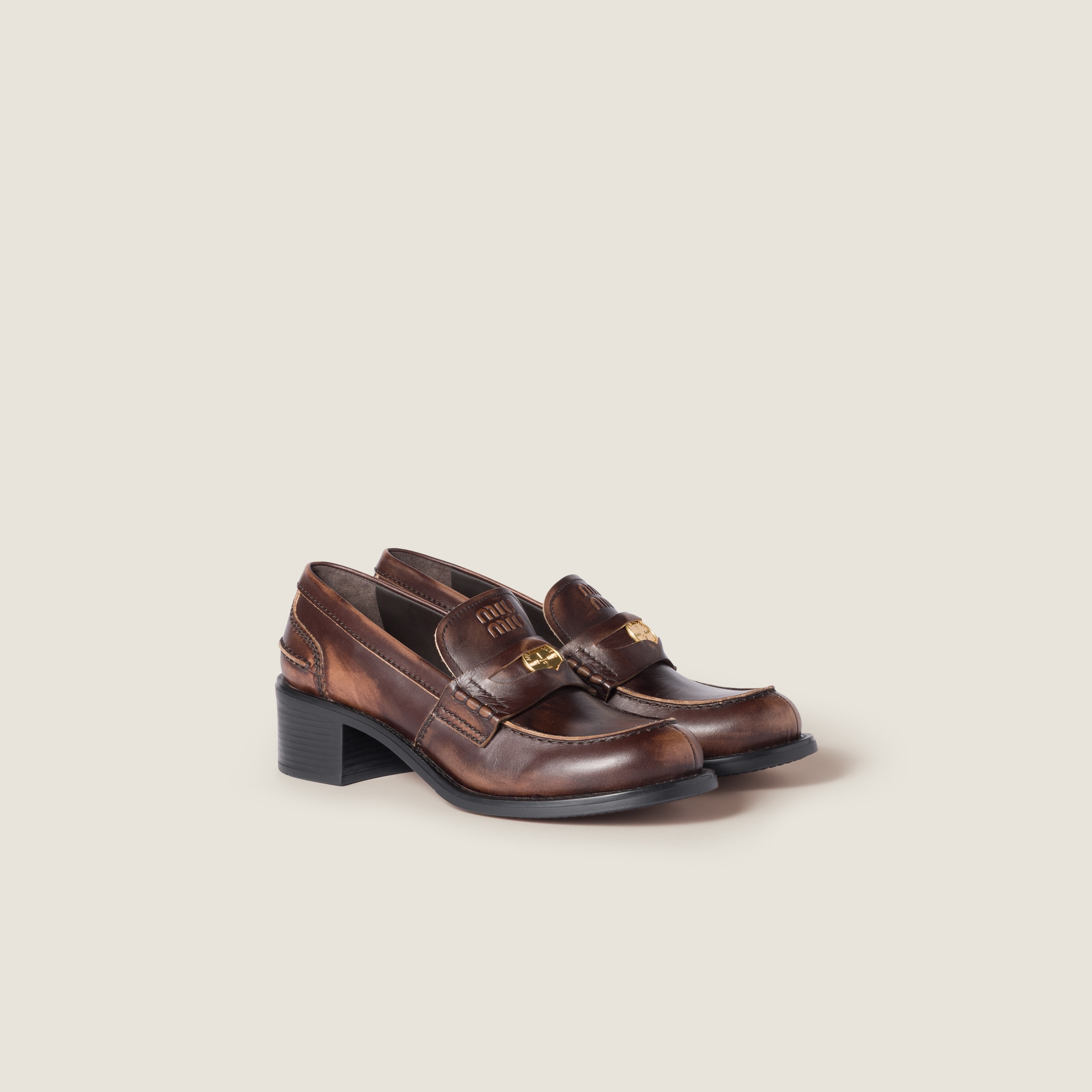 Dec&ograve; Calf Leather Loafers