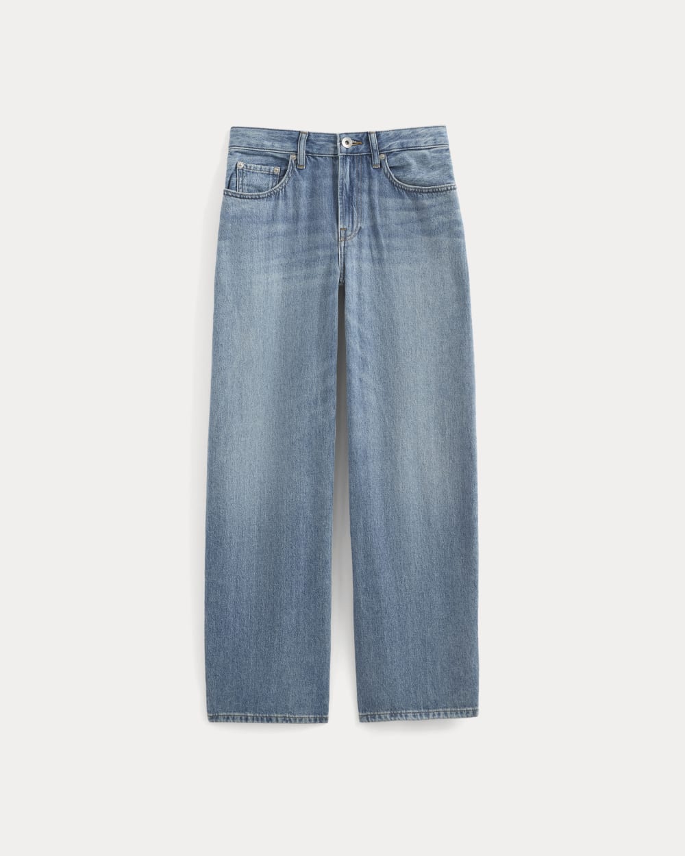 Loose Curve Jean | Tungsten Bright - 23