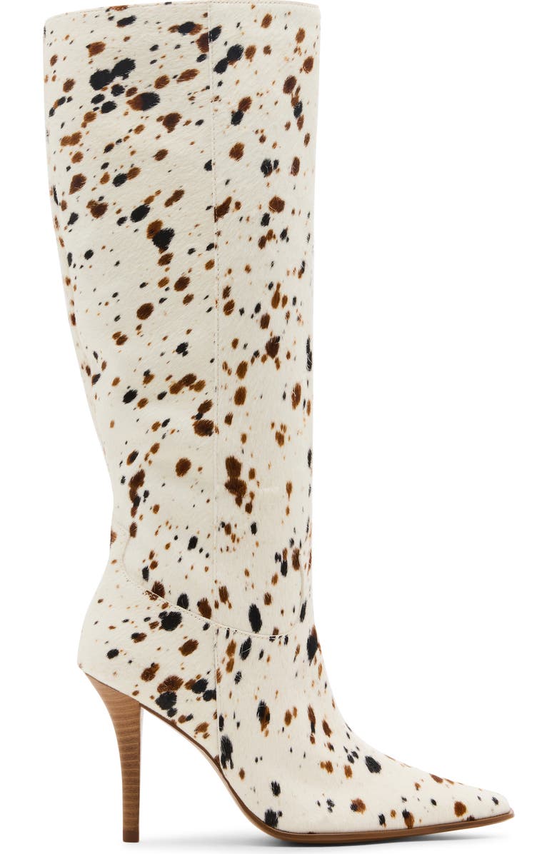 Wescot Genuine Calf Hair Knee High Boot