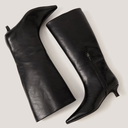 Kitten heel boots, Monsoon