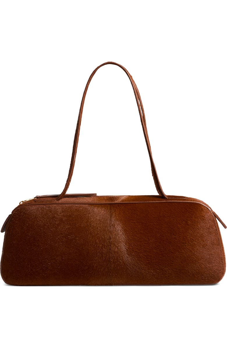 Simona Genuine Calf Hair Shoulder Bag