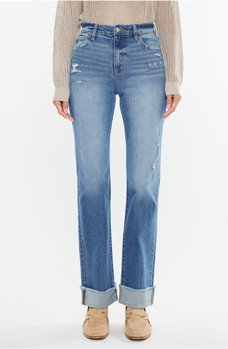 Trini High Rise Straight Jeans